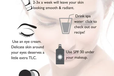 Spring Skincare Infographic